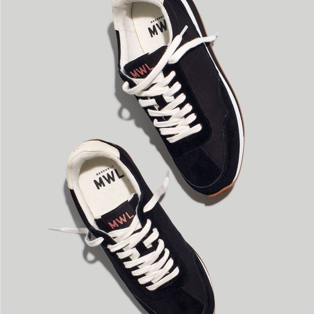Madewell | NWOT League Sneakers in Recycled Nylon | size 8
